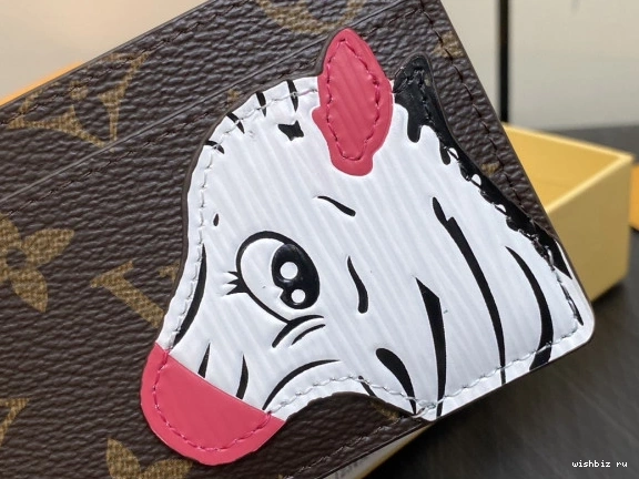 WIS HOLDER-11*7*0.5cm CARD VUITTON LOUIS 0209